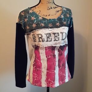 Freedom long sleeve tshirt